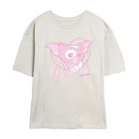 Juniors Grimlins Gizmo Very Demure Tee Womens Crew Neck Short Sleeve Graphic T-Shirt