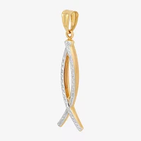 Ichthys Unisex Adult 14K Gold Pendant