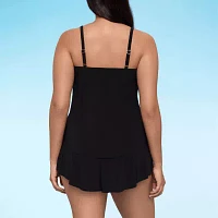 Trimshaper Ombre Tankini Swimsuit Top