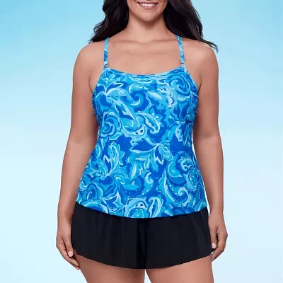 Trimshaper Womens Swim Romper