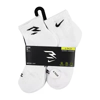 Nike 3BRAND by Russell Wilson Big Boys 6 Pair Quarter Ankle Socks