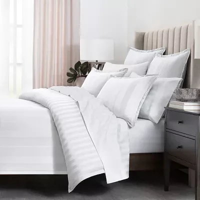 Fieldcrest Heritage Classic Stripe 3pc. 400tc Cotton Comforter Set