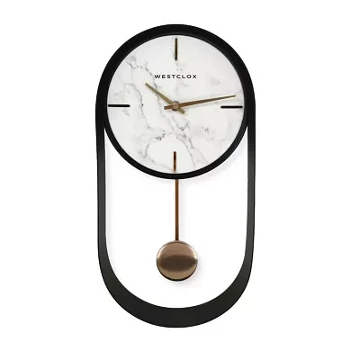 Westclox Analog Modern Pendulum Wall Clock