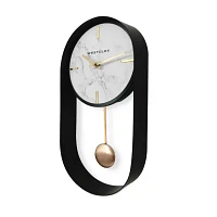 Westclox Analog Modern Pendulum Wall Clock