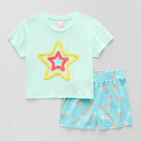 Dots & Dreams Little Big Girls -pc. Pajama Set