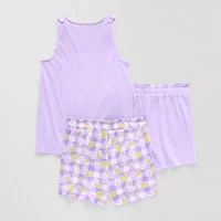 Dots & Dreams Little Big Girls 3-pc. Pajama Set
