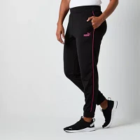 PUMA Womens Mid Rise Straight Track Pant