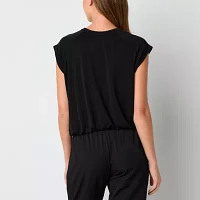 Stylus Womens Crew Neck Short Sleeve T-Shirt