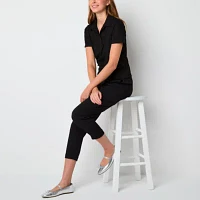 Stylus Womens Short Sleeve Polo Shirt