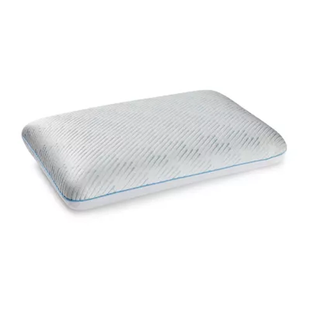 Serta Soothing Cool Memory Foam Medium Density Pillow