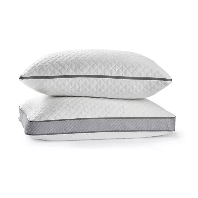 Serta Layered Luxury Memory Foam Medium Density Bed Pillows