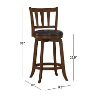 Presque Counter Height Swivel Bar Stool