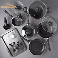 Basic Essentials 29-pc. Non-Stick Cookware Set