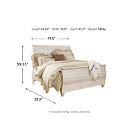 Signature Design by Ashley® Smithfield Sleigh Bed