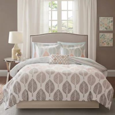 Madison Park Essentials Pelham Bay Complete Comforter & Cotton Sheet Set