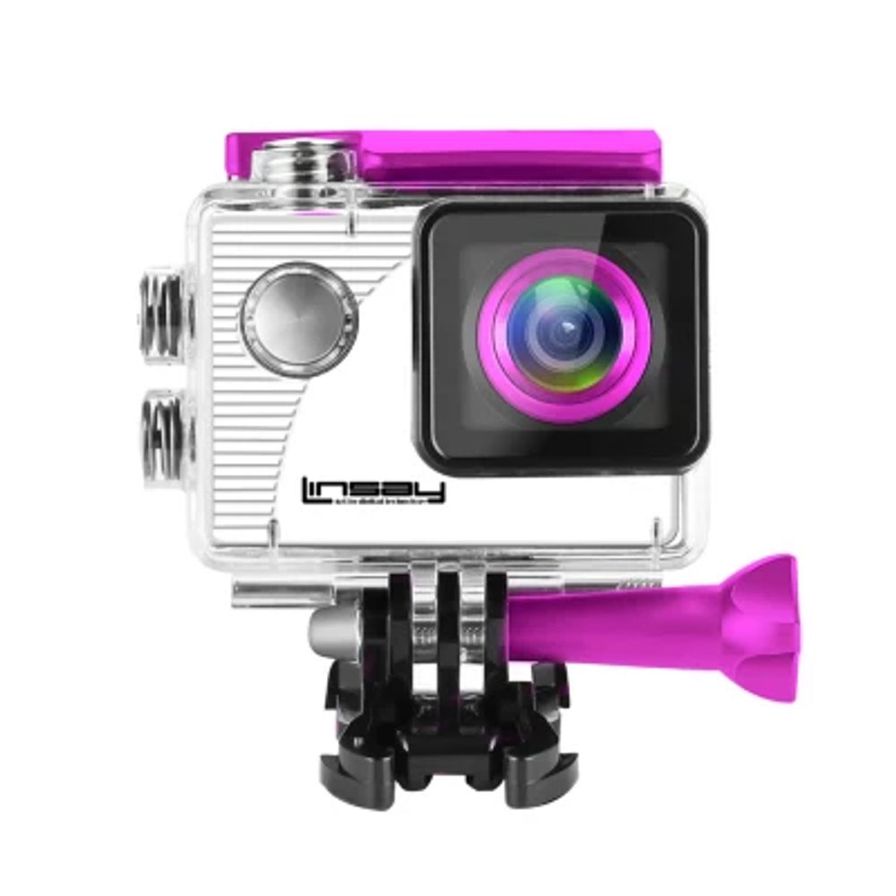 LINSAY® FUNNY KIDS Action Camera Sport Outdoor Activities HD Video and Photos Micro SD Card Slot up to 32GB
