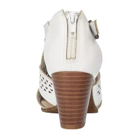 Easy Street Womens Adara Heeled Sandals
