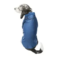 Pet Life ® Active 'Fur-Flexed' Relax-Stretch Wick-Proof Performance Dog Polo T-Shirt