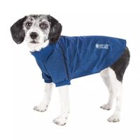 Pet Life ® Active 'Fur-Flexed' Relax-Stretch Wick-Proof Performance Dog Polo T-Shirt