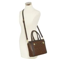Liz Claiborne Mini Tuxedo Tote Bag