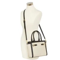 Liz Claiborne Mini Tuxedo Tote Bag