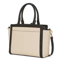 Liz Claiborne Mini Tuxedo Tote Bag