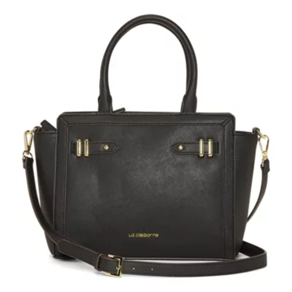 Liz Claiborne Mini Tuxedo Tote Bag