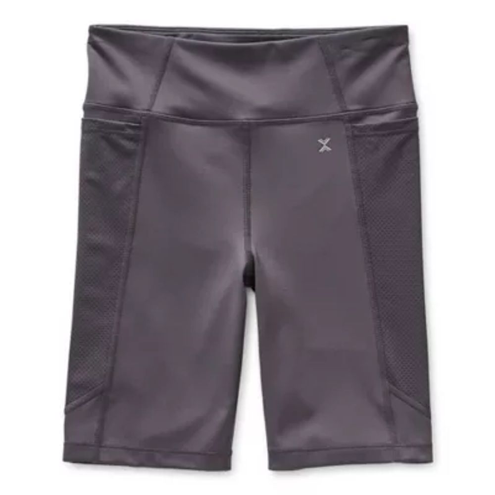 Xersion Little & Big Girls Stretch Fabric Bike Short
