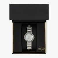 Womens Silver Tone Bracelet Watch 13590s-22-B28