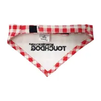 Touchdog Plaid Patterned Fashion Dog Collar