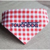 Touchdog Plaid Patterned Fashion Dog Collar