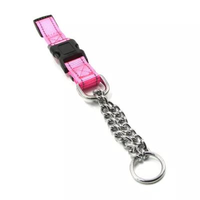 Pet Life ® 'Tutor-Sheild' Martingale Safety and Training Chain Dog Collar