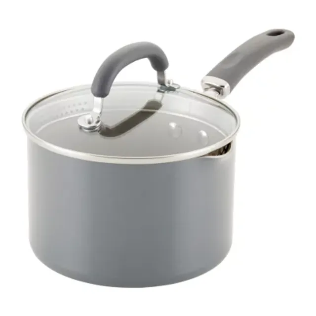 Martha Stewart Castelle 3.5-Quart Stainless Steel Sauce Pan