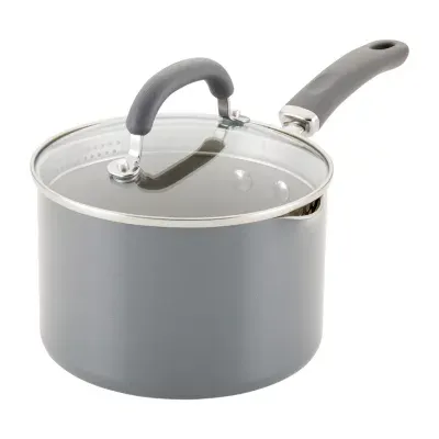 Rachael Ray Create Delicious Stainless Steel 3-qt. Non-Stick Sauce Pan