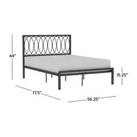 Naomi Metal Platform Bed