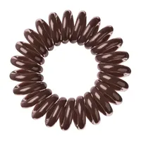 Invisibobble Original Clear And Brown Value Pack 8-pc. Hair Ties