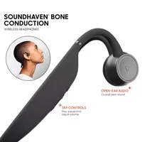 Sharper Image Soundhaven Bone Conduction Wireless Headphones