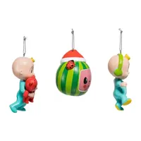 Kurt Adler 3-pc. Cocomelon Christmas Ornament