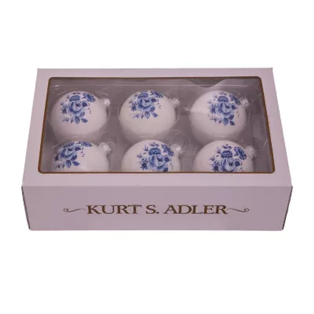 Kurt Adler 6-pc. Christmas Ornament