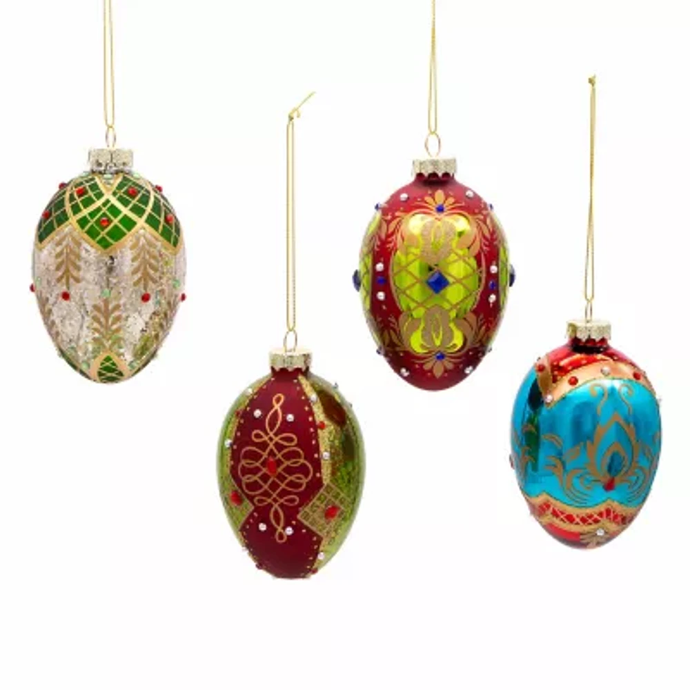 Kurt Adler 4-pc. Christmas Ornament