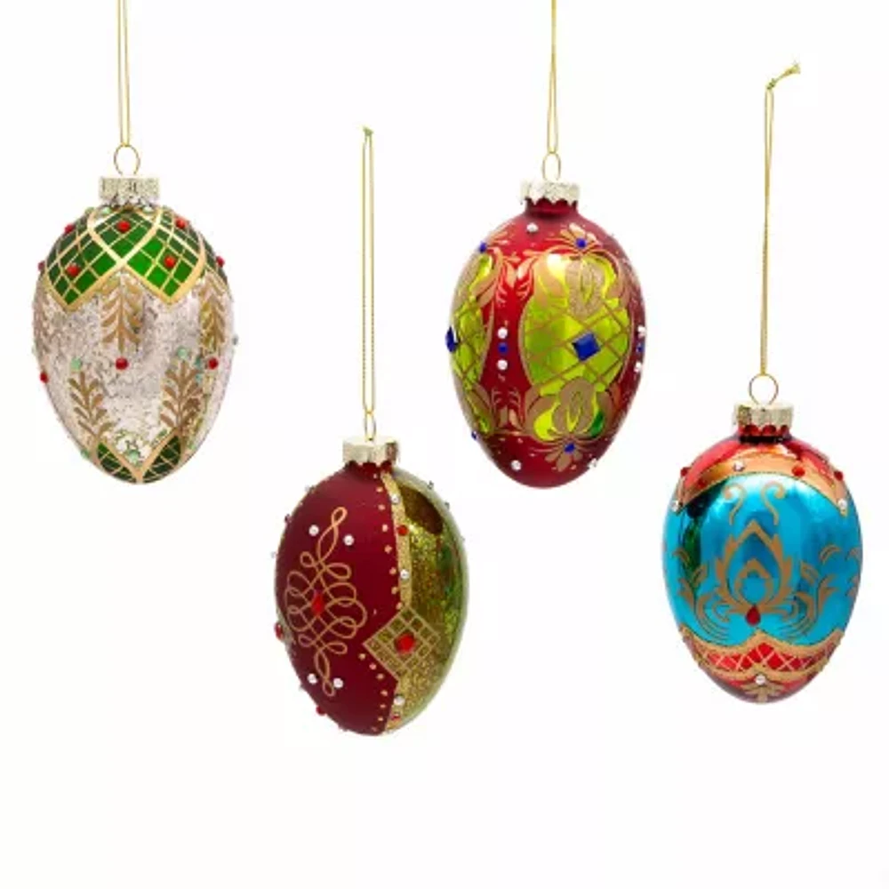 Kurt Adler 4-pc. Christmas Ornament