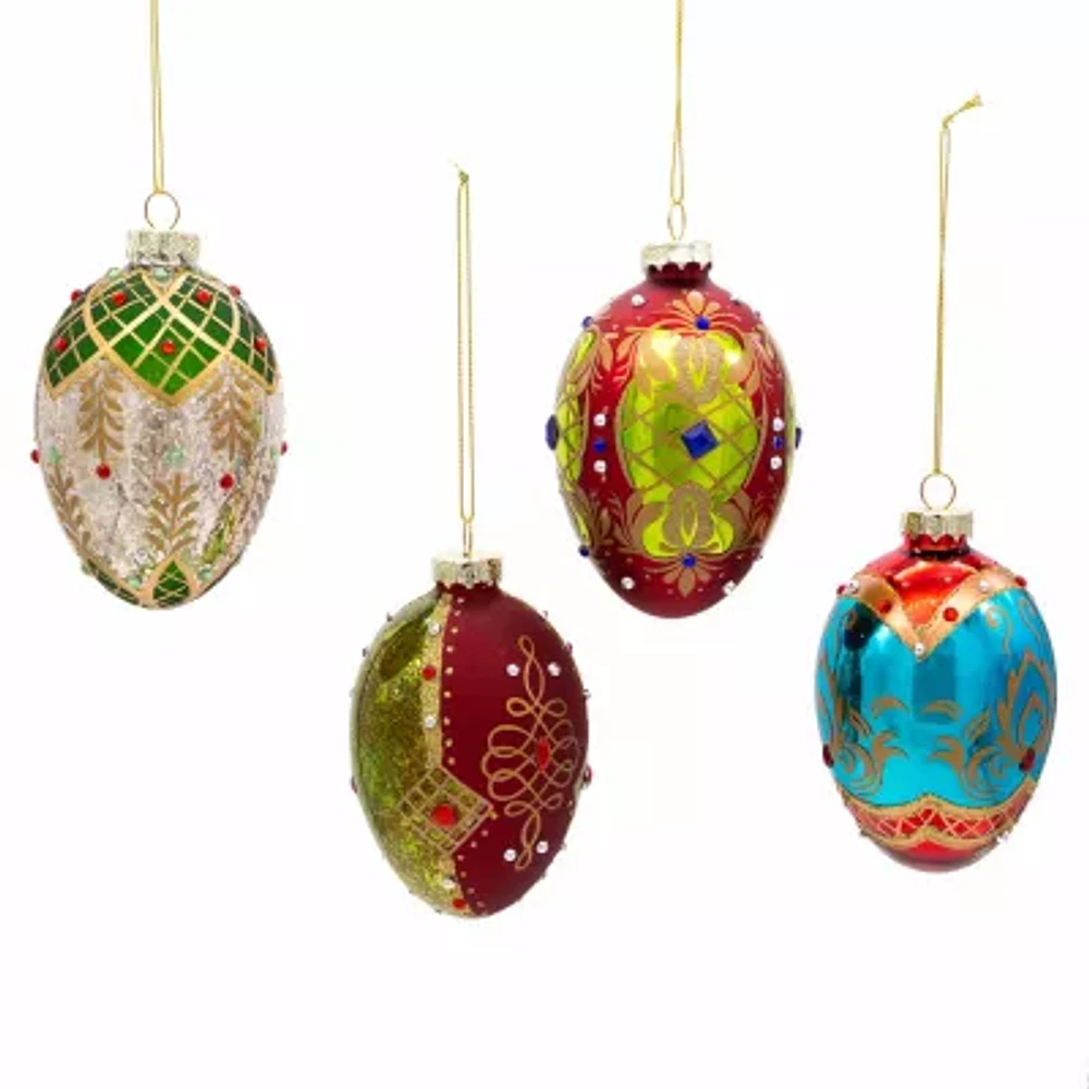 Kurt Adler 4-pc. Christmas Ornament