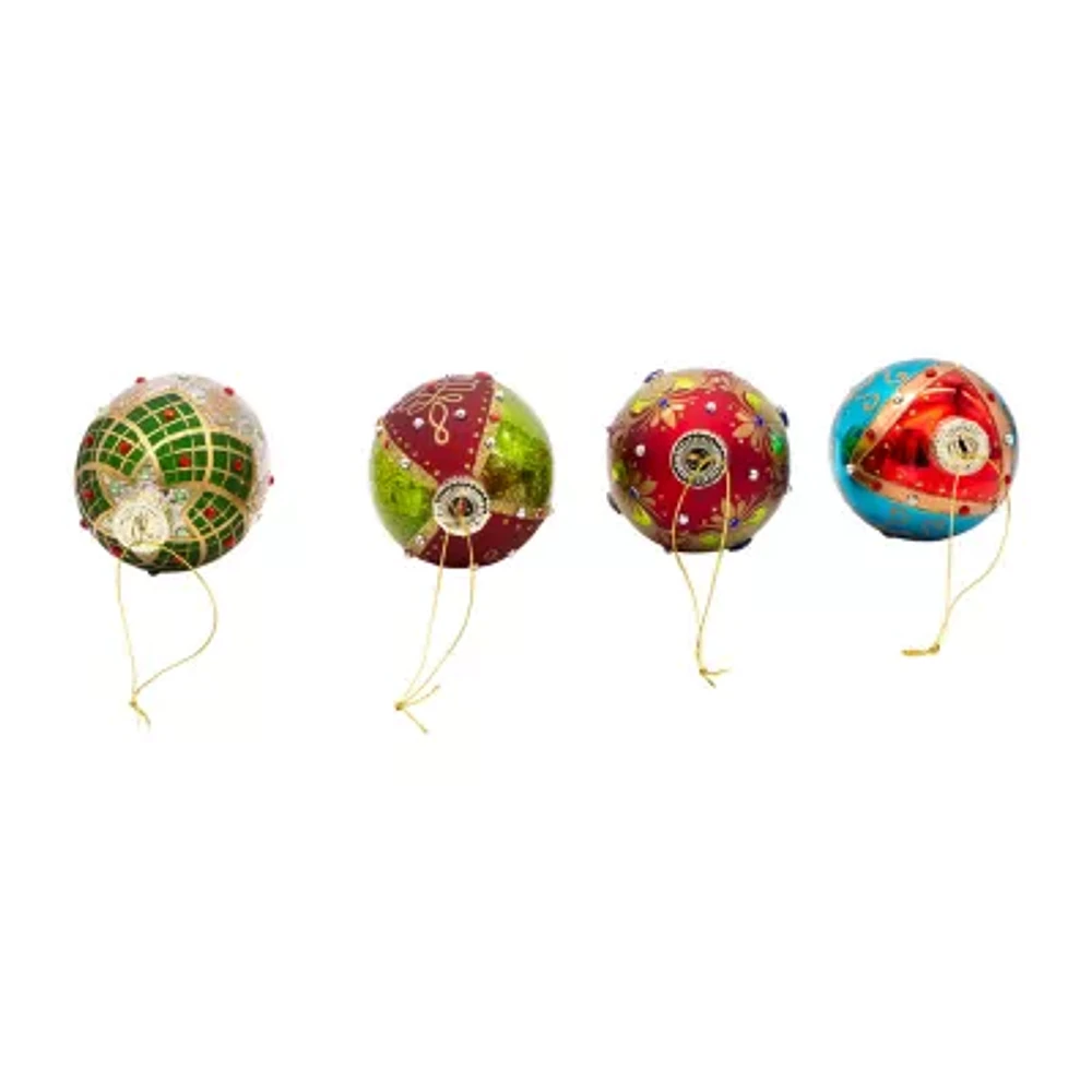 Kurt Adler 4-pc. Christmas Ornament