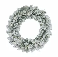 Kurt Adler Snow Pine Indoor Christmas Wreath