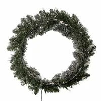 Kurt Adler Snow Pine Indoor Christmas Wreath