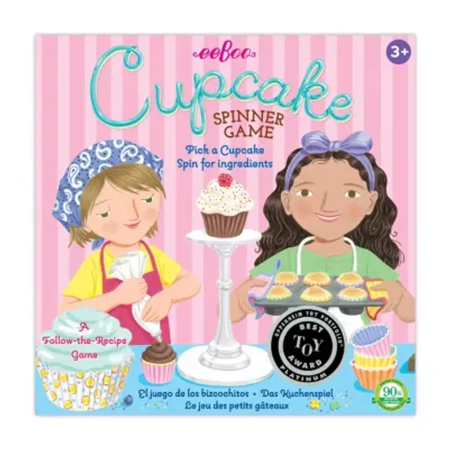 Eeboo Cupcake Spin To Play Game | Plaza Del Caribe