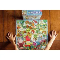 Eeboo Growing A Garden 64 Piece Jigsaw Puzzle Puzzle