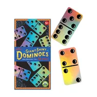 Eeboo Giant Shiny Holographic Foil Dominoes Puzzle