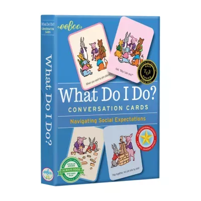 Eeboo What Do I Do? Conversation Flashcards