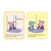 Eeboo What Do I Do? Conversation Flashcards 50-pc. Card Game